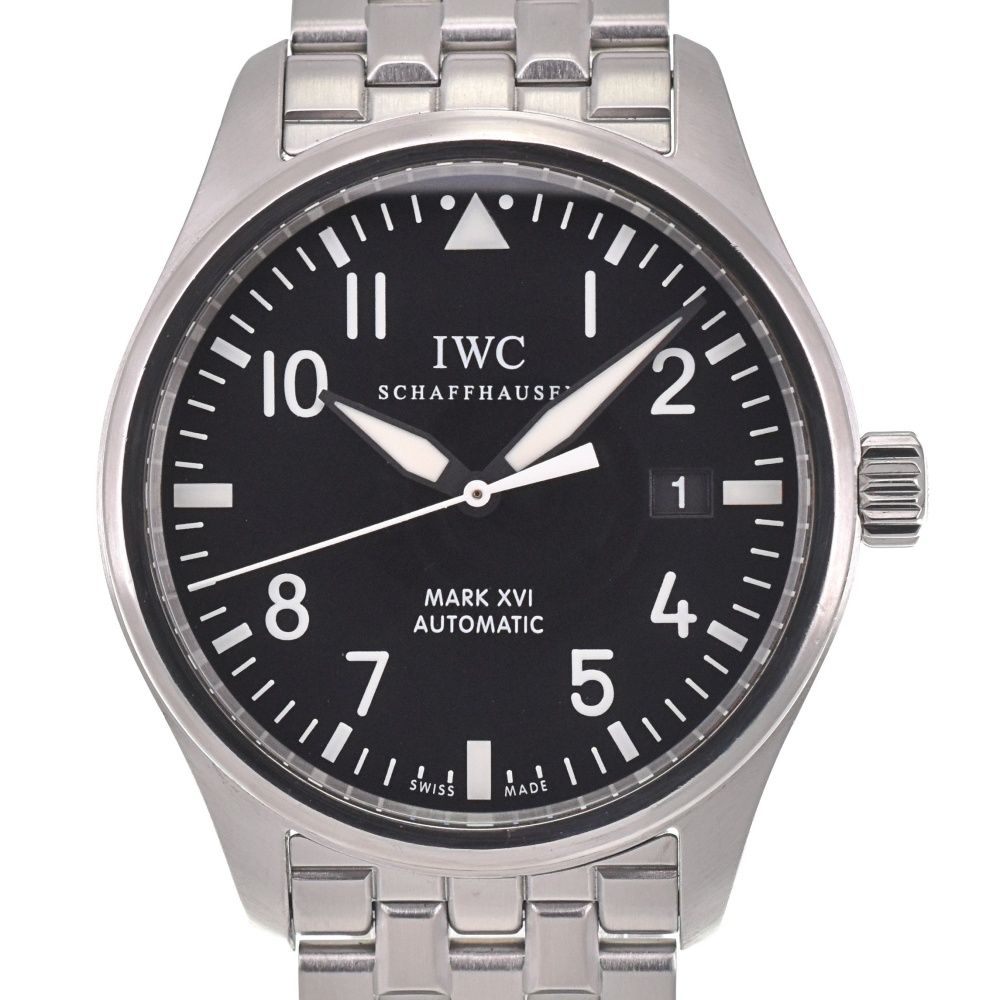 IWC SCHAFFHAUSEN IW325504 パイロットウォッチ マークXVI 自動巻き メンズ 保証書付き N 137709