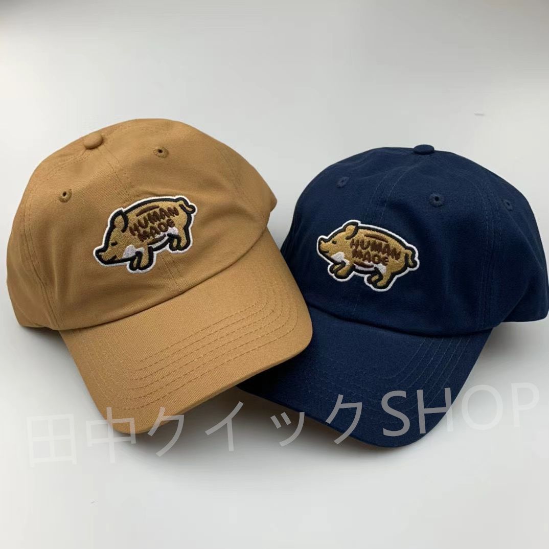 新品 Human Made ヒューマンメイド ロゴの刺繍 キャップ Cap 男女兼用