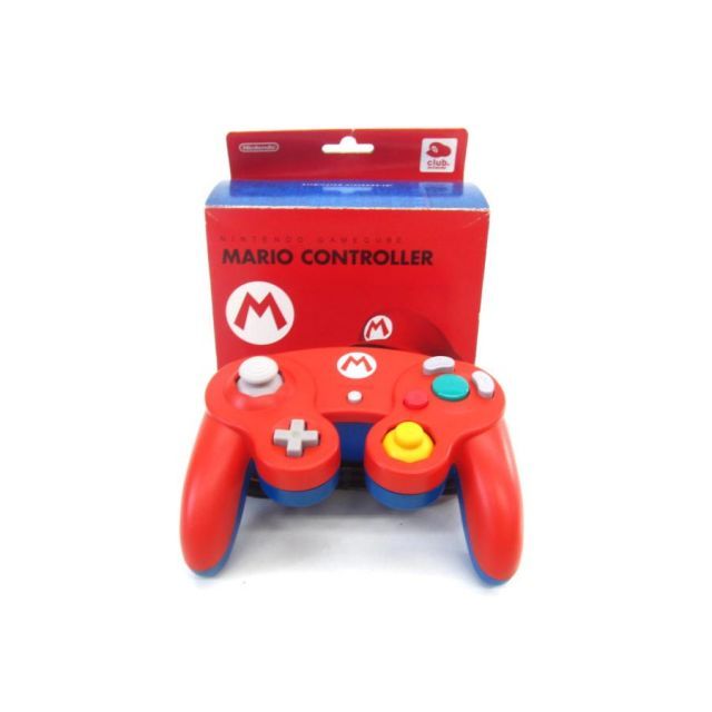 GAMECUBE ゲームキューブ クラブニンテンドー マリオカラー コントローラー ∠UR1012