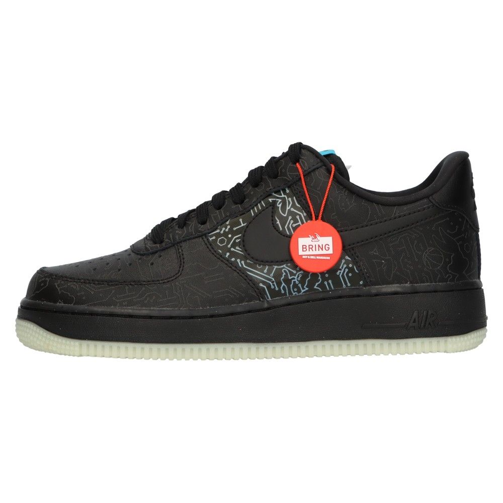 NIKE (ナイキ) ×Space Players Air Force 1 Low Computer Chip DH5354 001  スペースプレイヤーズ エアフォース1 ロー コンピューターチップ スニーカー ブラック US7.5/25.5cm - メルカリ