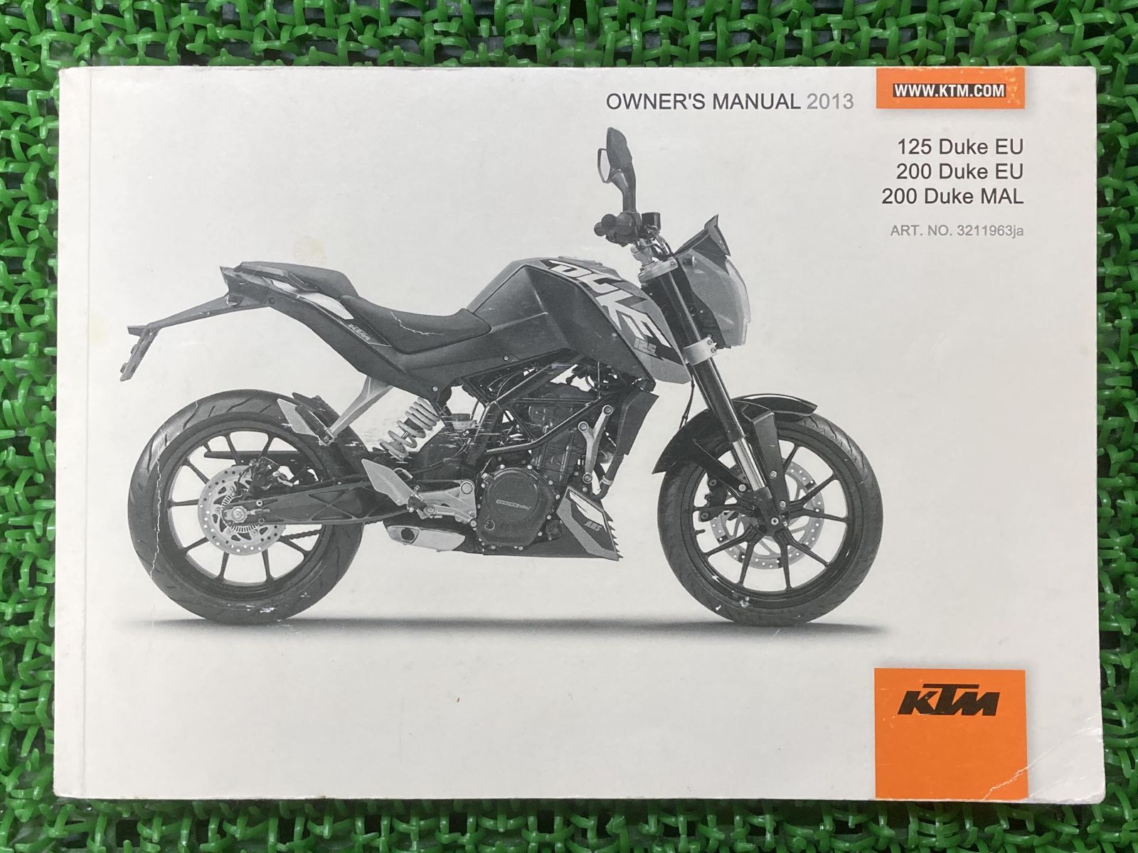 KTM 125 DUKE 2017 純正部品・サービスマニュアル有り