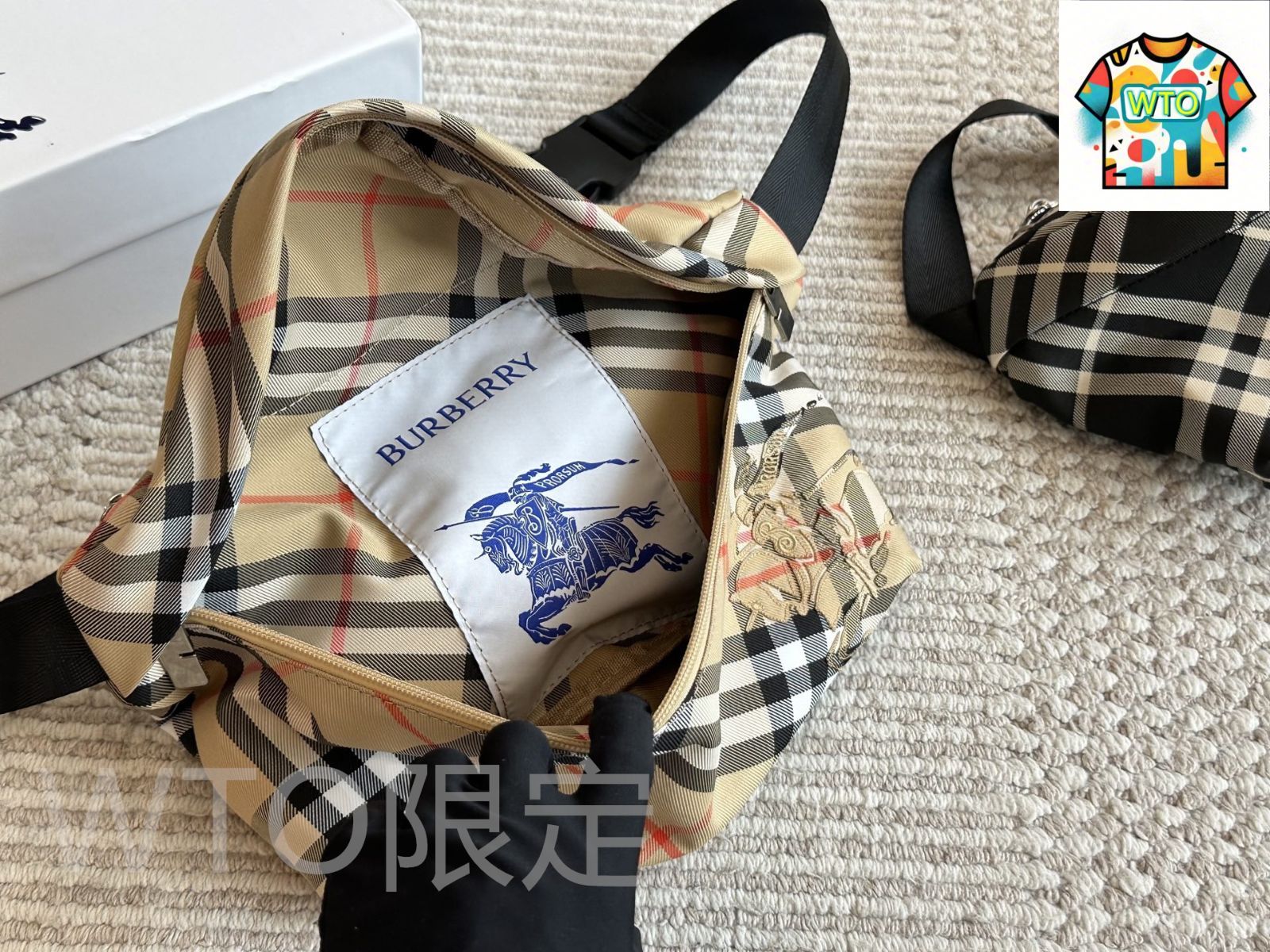 Rakutao公式アカウント01  Burberry Rakutao公式アカウント01様専用！ Burberry トートバッグ - メルカリ