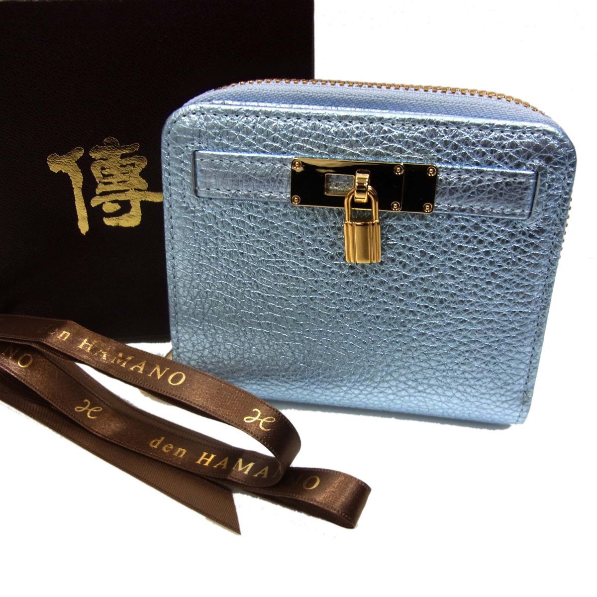 新品 クリスマス限定 傳濱野 ミーティアウォレット プリエ トゥインクルスノー denHAMANO - 新品 クリスマス限定 傳濱野 ミーティアウォレット