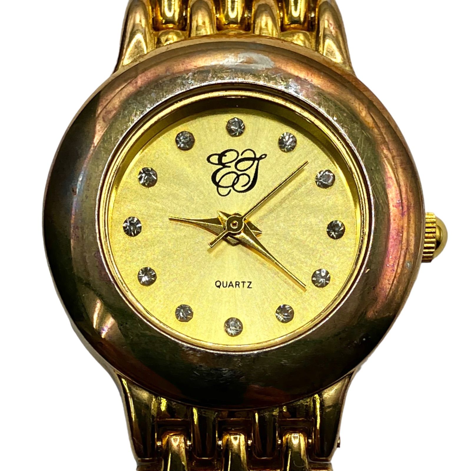 スワロフスキー 腕時計 ゴールド 腕時計 スワロフスキー ジルコニア メンズ ゴールド watch