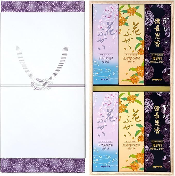 限定SALE，定番 カメヤマ 御供 2000 （花ふぜい 桜/金木犀・花げしき 備長炭） 1セット 応募券