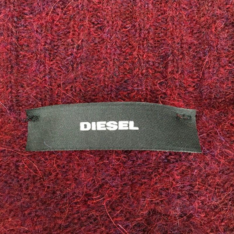 14632】 新古品 DIESEL ディーゼル セーター サイズXXS ワインレッド