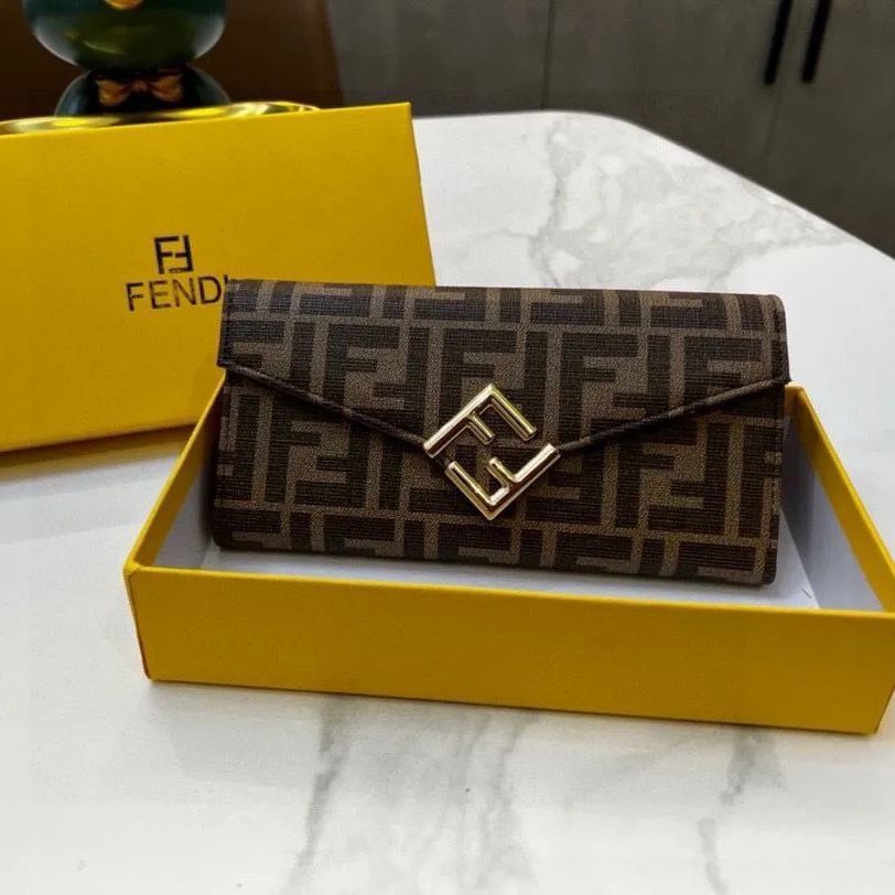 Fendi 女の財布 かばんを手に持ちます 小銭袋 折りたたみバッグ