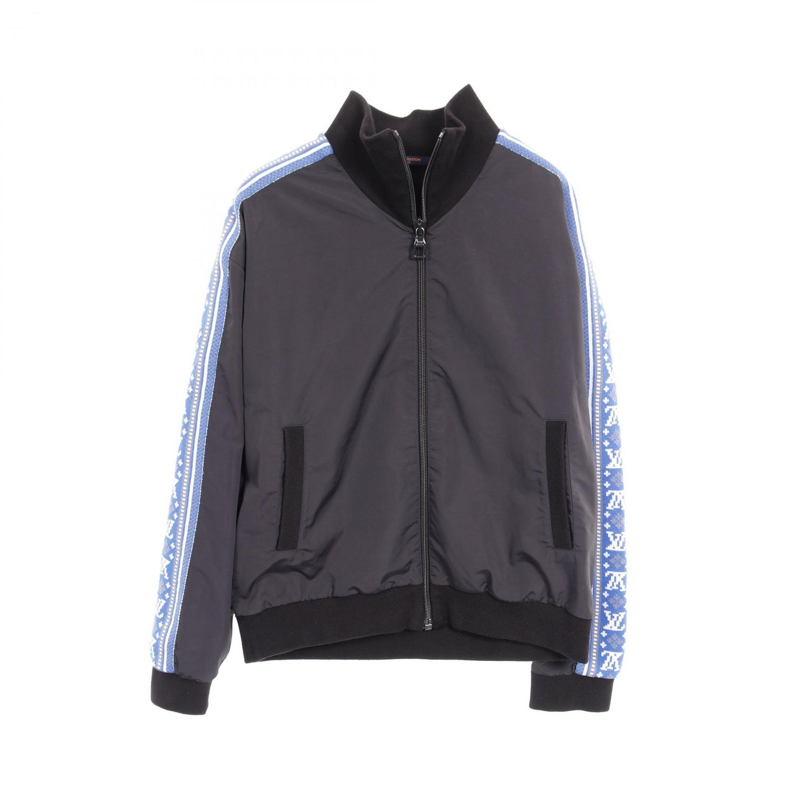 ルイ ヴィトン LOUIS VUITTON ナイロンジャケット LVフェアアイル ストライプ RM231M ZED HOY21W ナイロン ブルゾン メンズ Used A