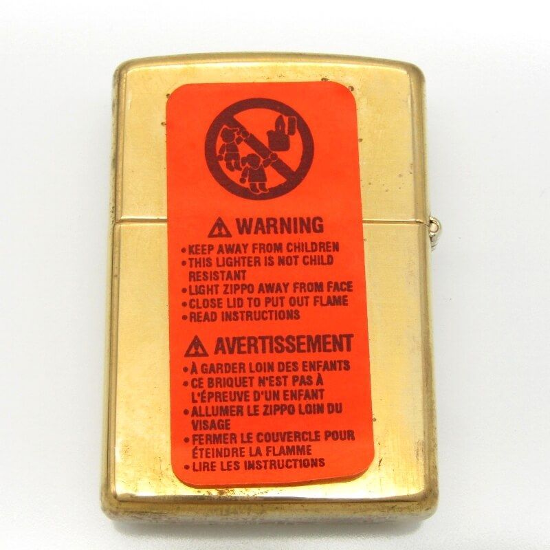 ZIPPO ジッポー solid brass ソリッドブラス Canada カナダ 紋章