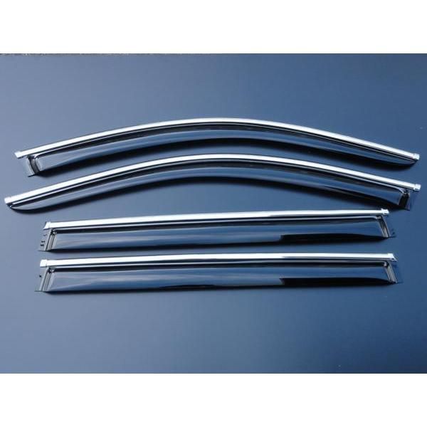 高品質♪ メッキライン 入り BMW ドアバイザー サイドバイザー F10 523i 523d 528i 535i 550i M5 アクティブハイブリッド5 Mスポーツ a366