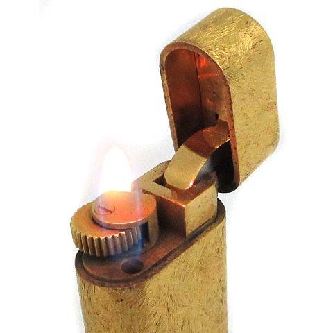 カルティエ Cartier ブルート オーバル ローラー ガス ライター  