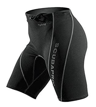 Scubaproハイブリッドショーツ1?mmレディース???ブラック???2?x l