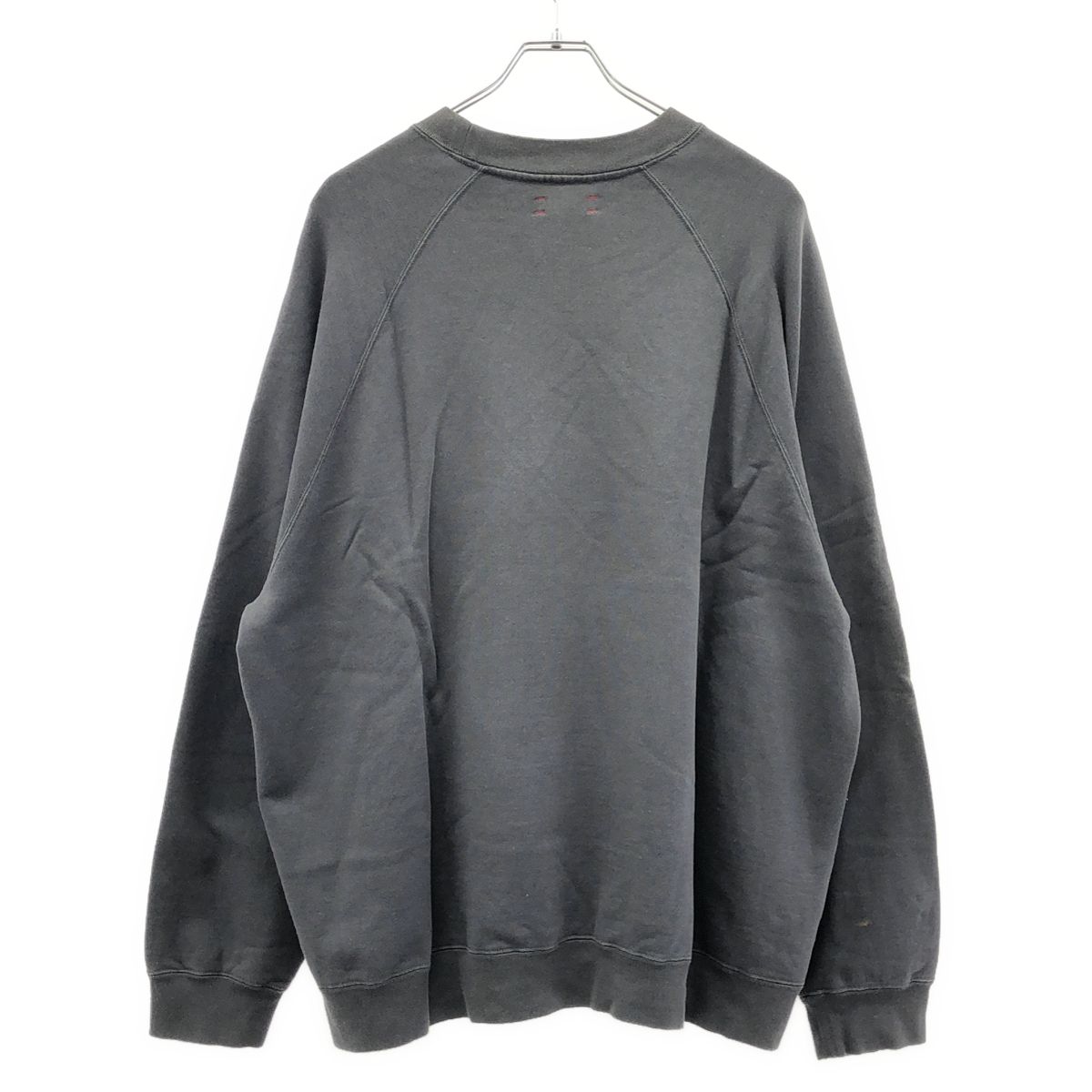 unfil アンフィル cotton french terry crew neck pullover コットン 