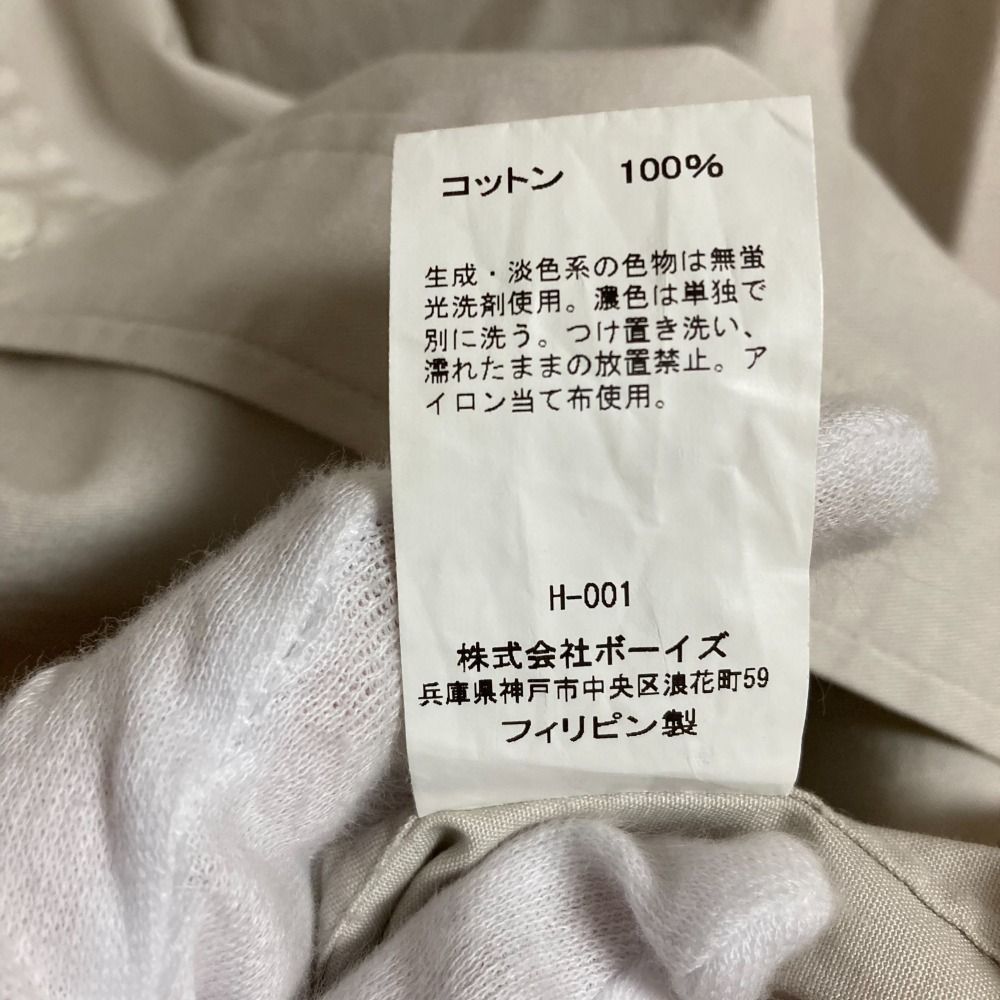 未使用 Gymphlex ジムフレックス ショートボタンダウンシャツ