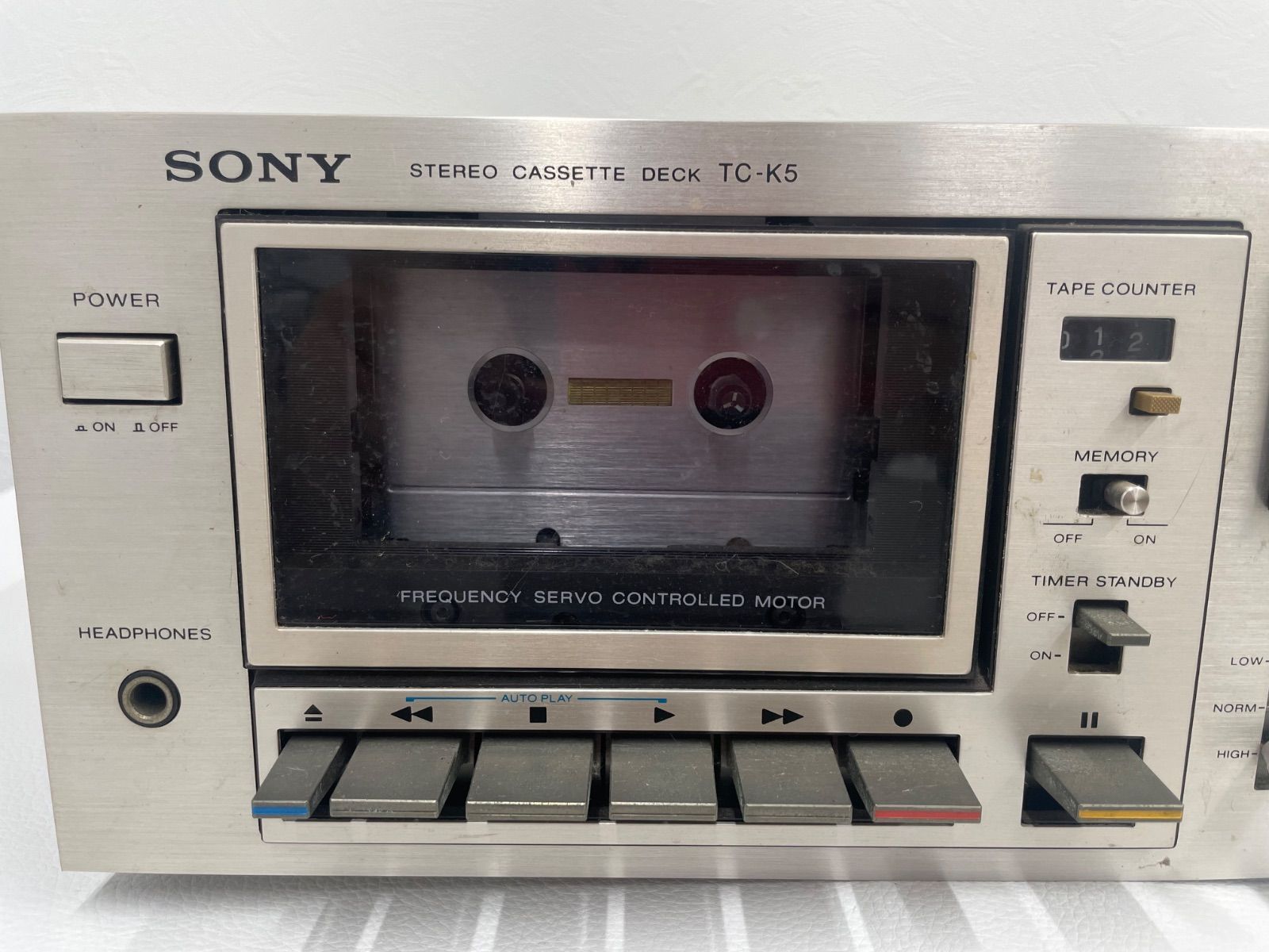 SONY  ステレオカセットデッキ　TC-K5　ジャンク品 SONY ソニー ステレオカセットデッキ TC-K5 【ジャンク】 - メルカリ