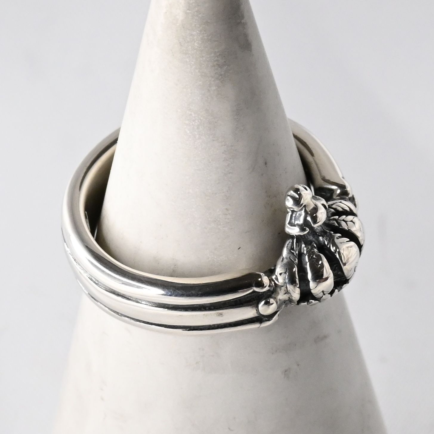 研磨済】ROYAL ORDER クラウン リング 11.5号 シルバー925 ロイヤル