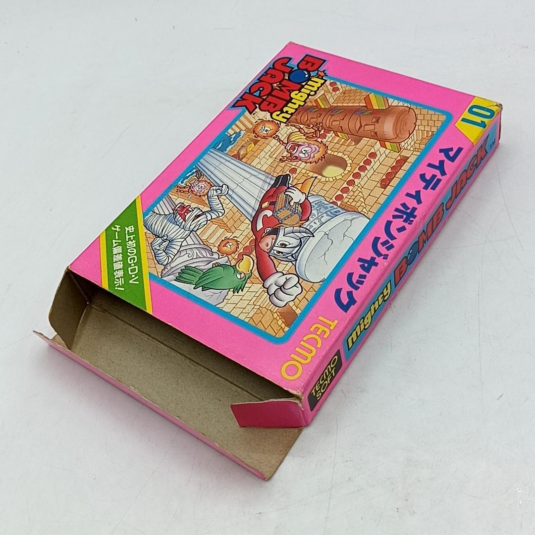 【限定】ファミコンソフト　マイティボンジャック　箱説明書付 Amazon | FC マイティボンジャック 箱説明書付 テクモ ファミコン