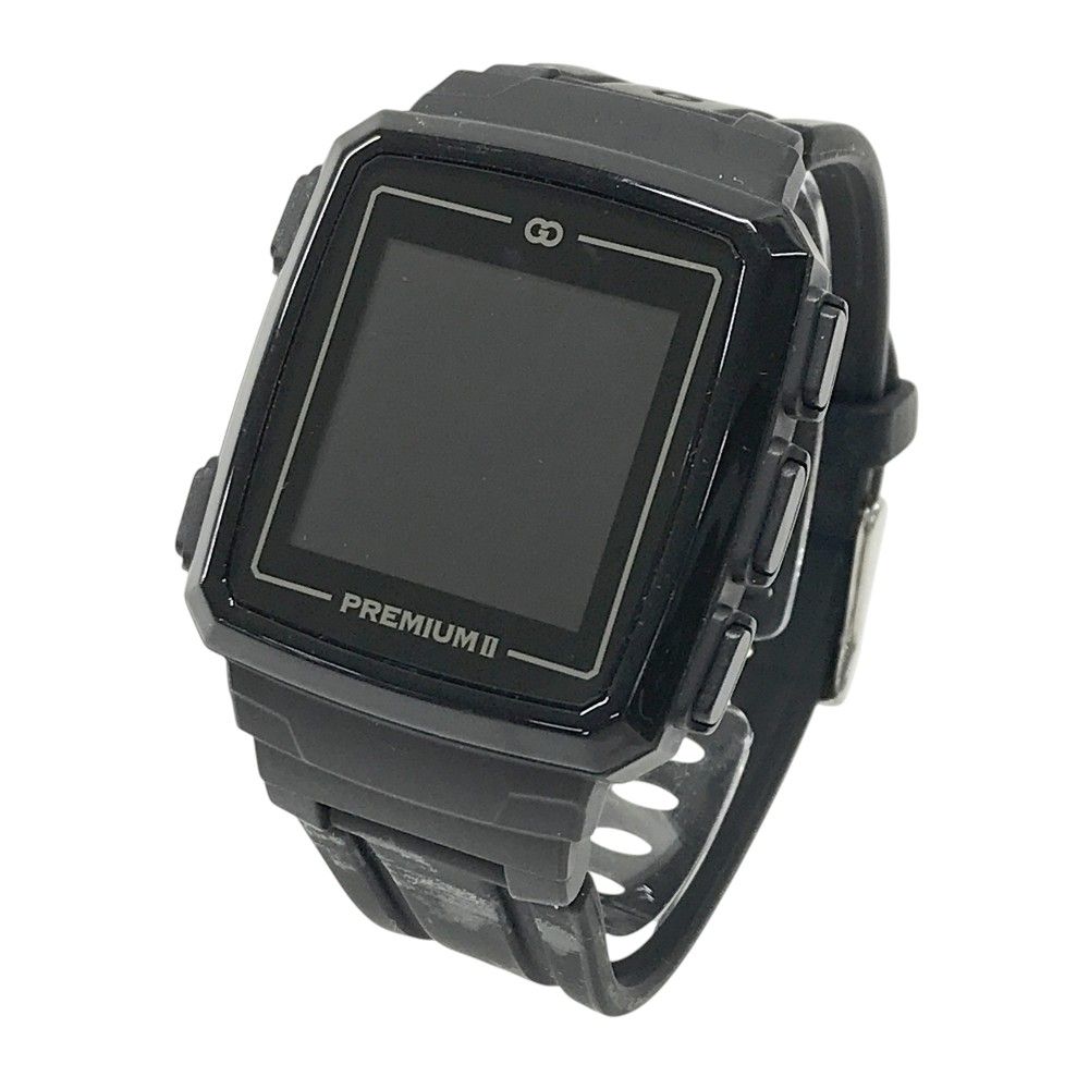 GREEN ON グリーンオン G014 THE GOLF WATCH PREMIUM2 腕時計 GPSナビ ブラック系 240101548291 ゴルフウェア ストスト