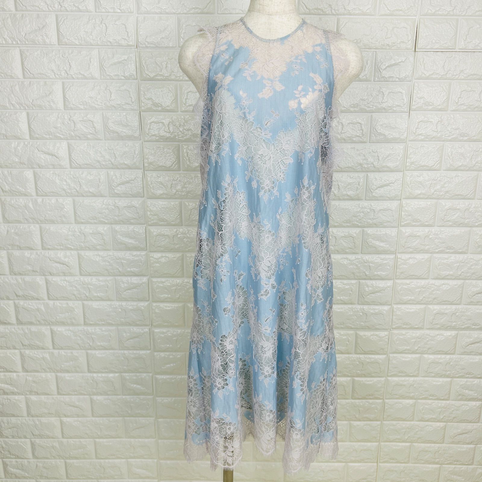 carven カルヴェン白レースワンピース carven カルヴェン白レースワンピース