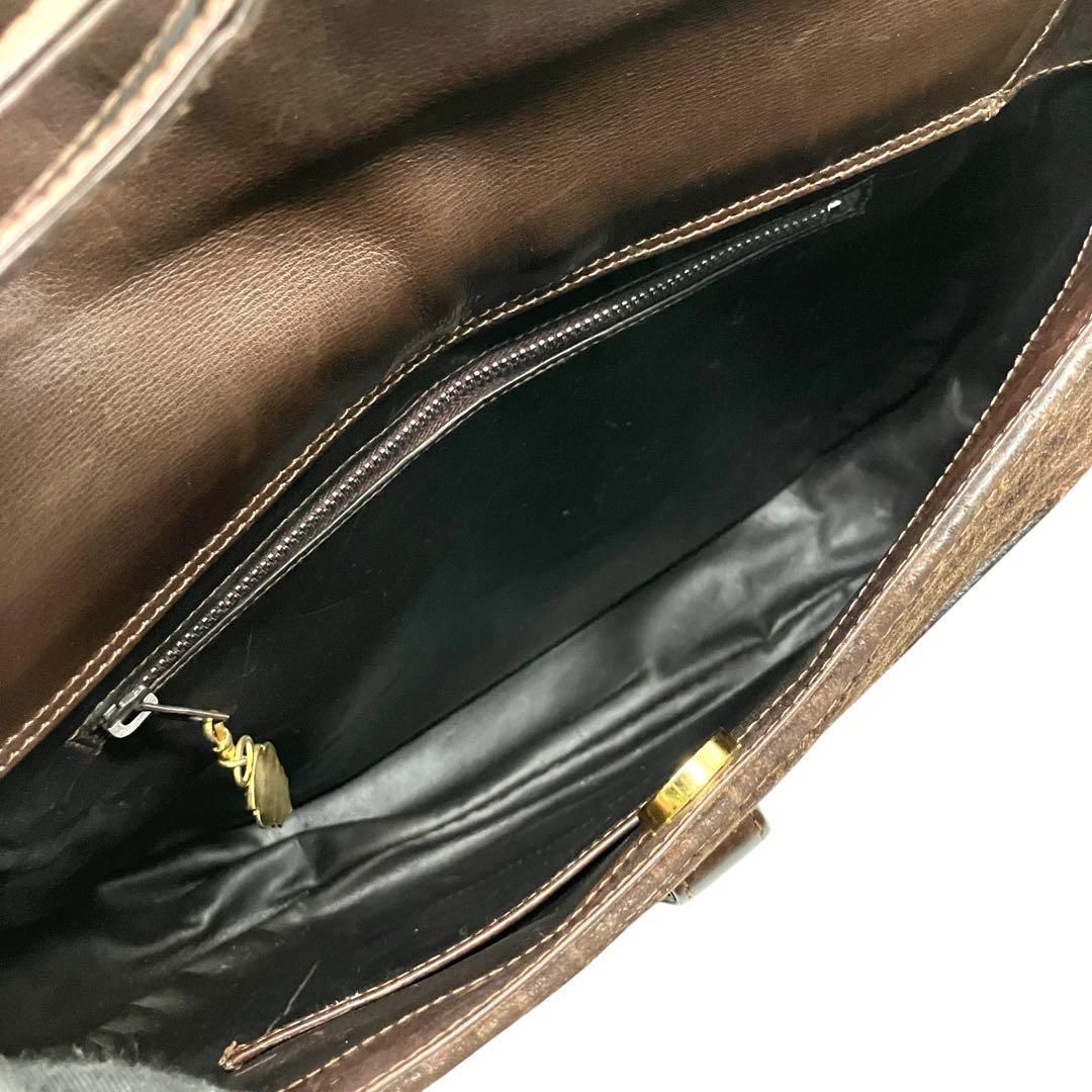 希少 GUCCI ワンショルダーバッグ スエード レザー ゴールド金具 2245 