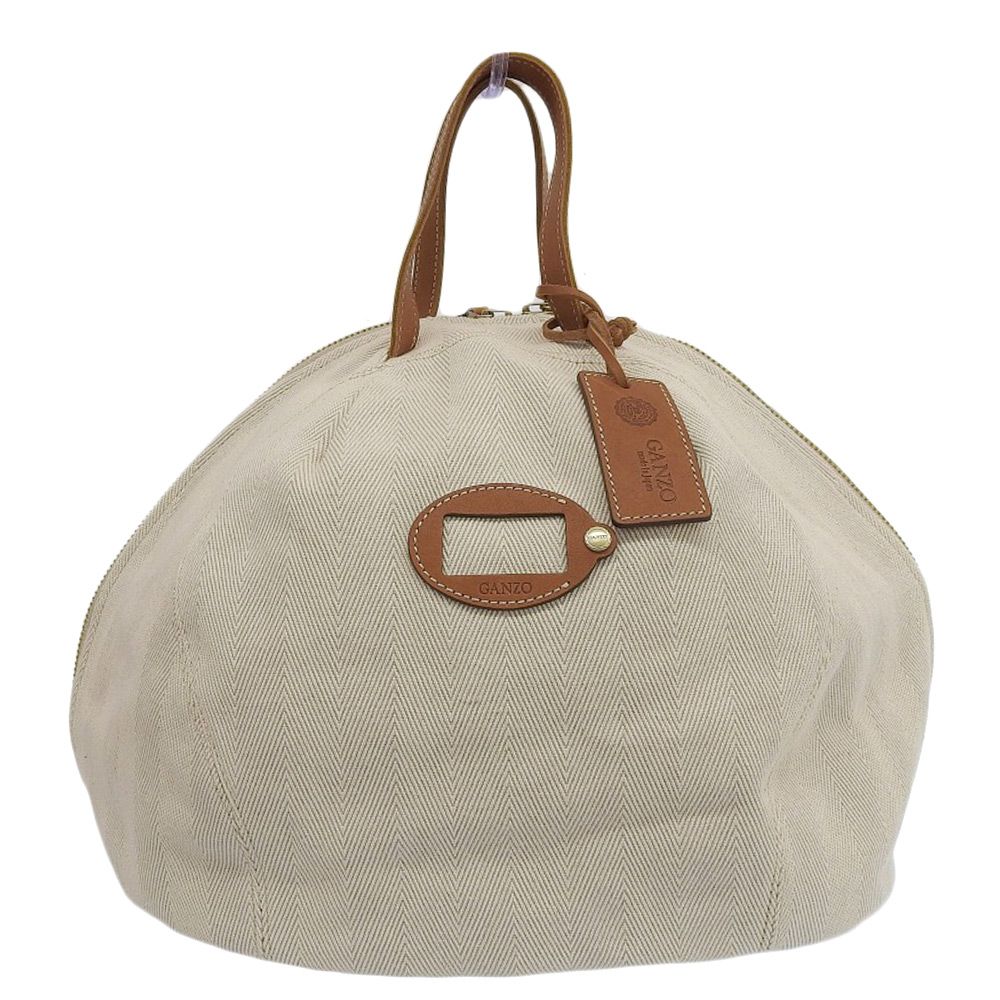 タグ付未使用 ガンゾ GANZO 2022年 BALL BAG ボールバッグ レザー  