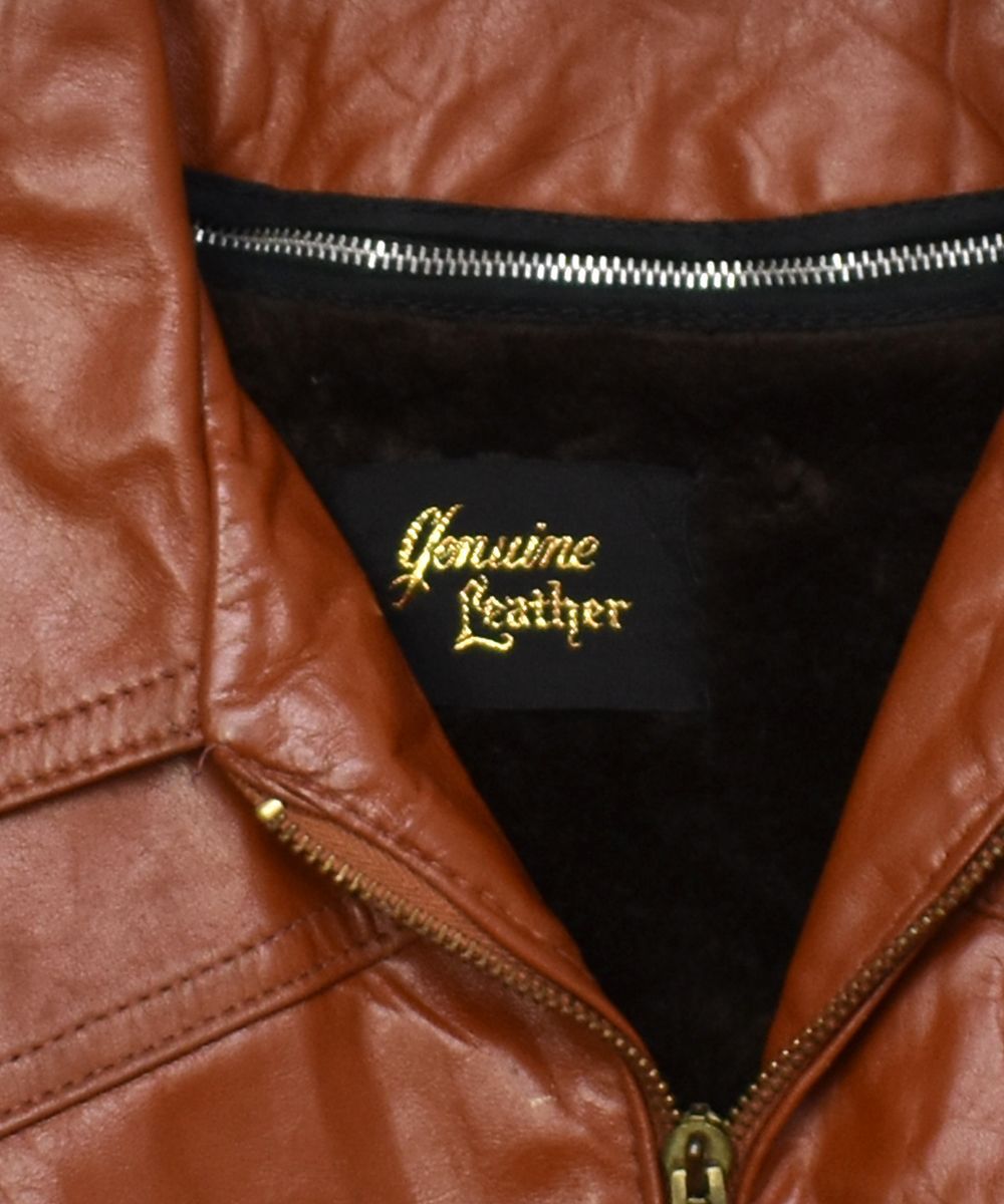 他のアウターはコチラ→Unknown genuine leather ボアライナー付きジャケット 40