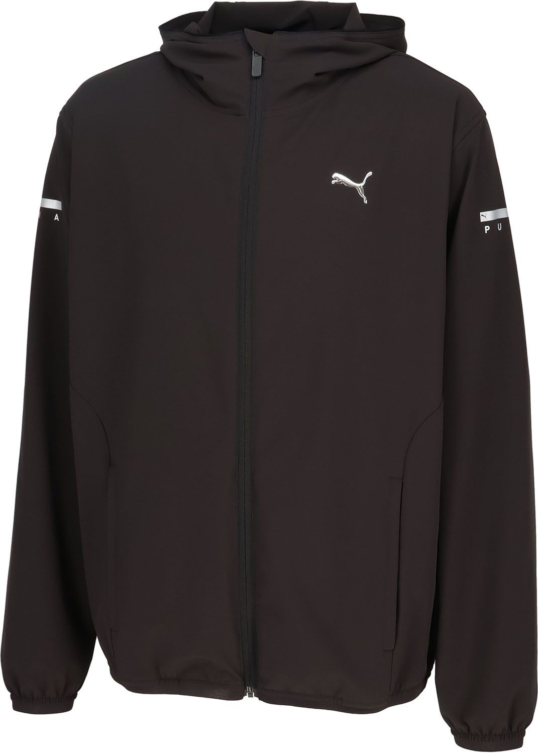 プーマ PUMA PUMAFLEXSTRETCH ウーブン JKT ジャケット アウター ジャンパー ジャージ 上着 トップス メンズ 男性 大人 吸水 速乾 トレーニング ジム 528197 01 PUMABLACK