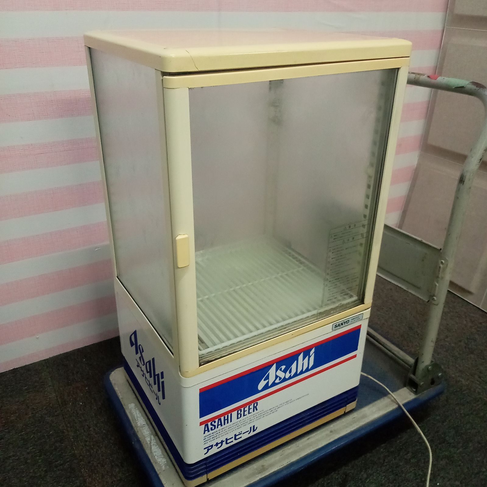 冷蔵ショーケース中古品(AG-54XE)サンデン 4面ガラス冷蔵ショー