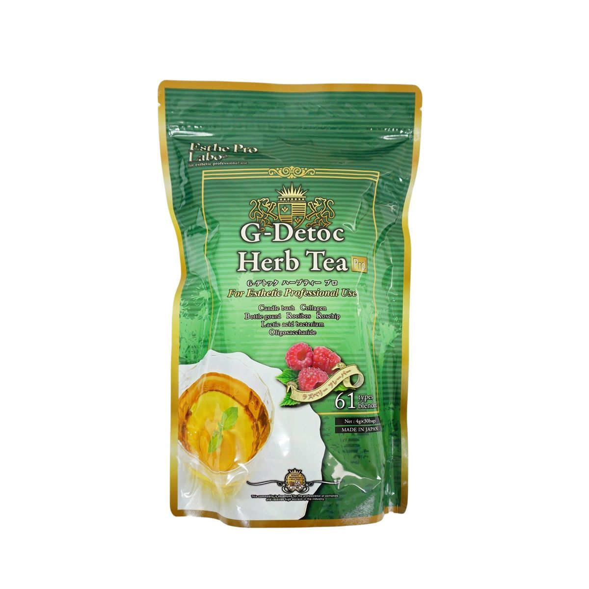 エステプロ ラボ Gデトックハーブティー 4gx30包 5個セット 賞味期限2027年2月 Esthe Pro Labo 日本製 ダイエット茶 紅茶 排出系