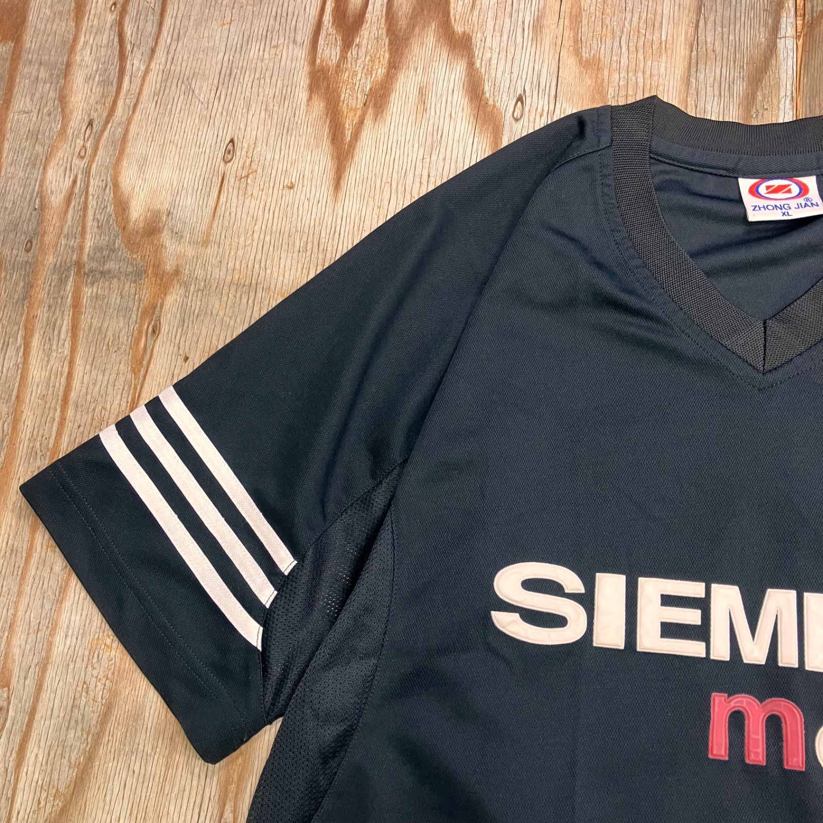 レアルマドリード　アウェイ　ブラック　サッカー　ユニフォーム　古着　90s レアル マドリード アウェイ ユニフォーム レプリカ ブラック