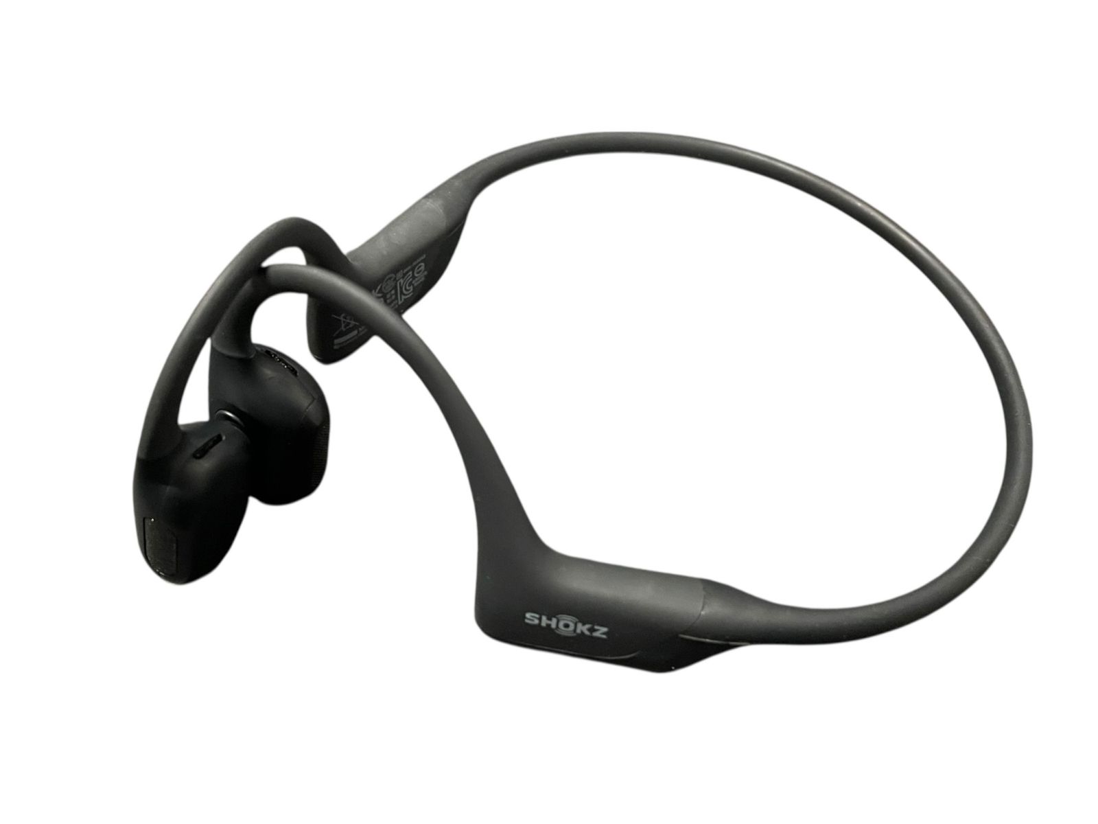 Shokz OpenRun Pro Mini S811 ブラック 骨伝導イヤホン 動作 済み Bランク 外箱 ケース 充電ケーブル バンド付属