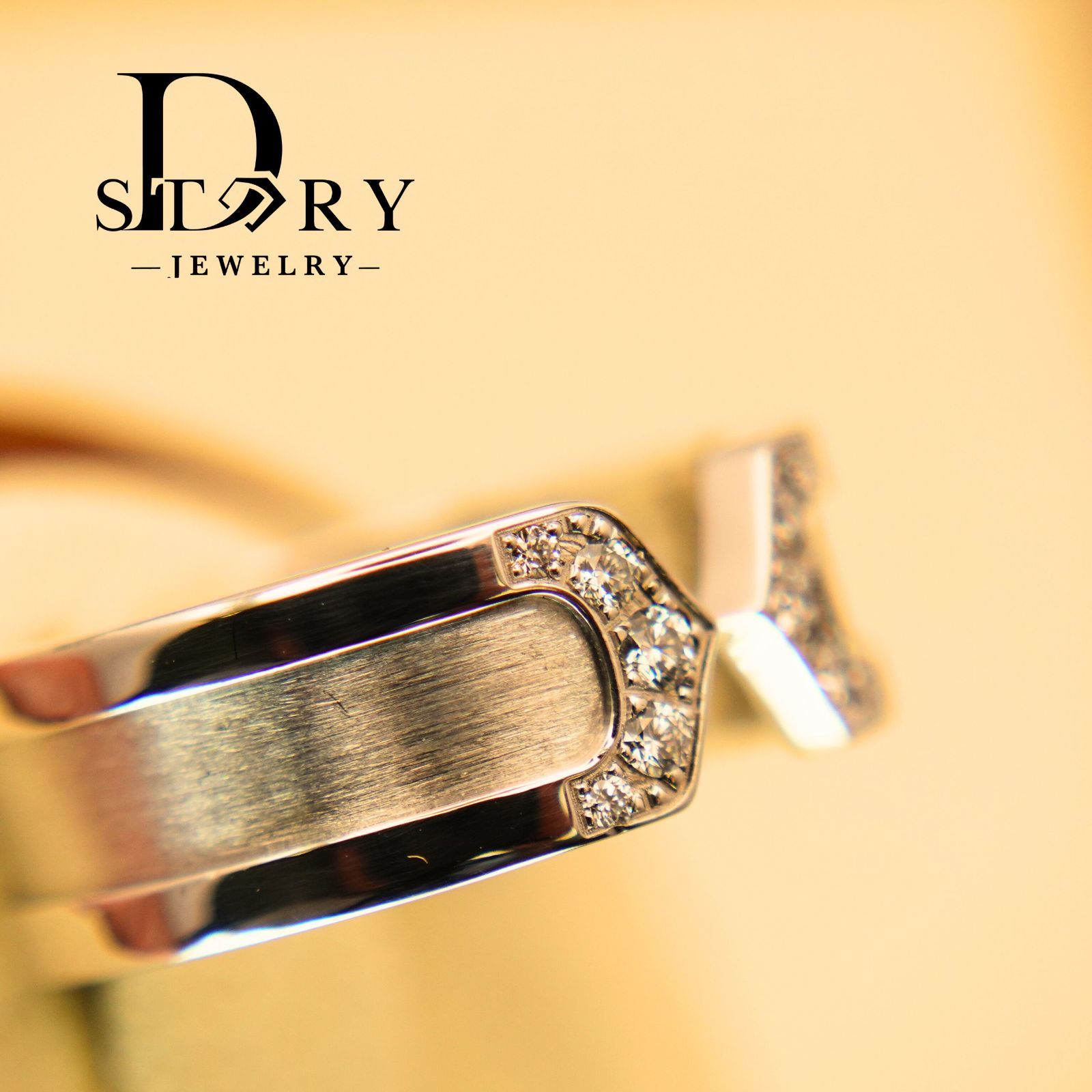 7/9限定価格 美品 Cartier カルティエ C2リング ダイヤ 48 8号 Cartier C2