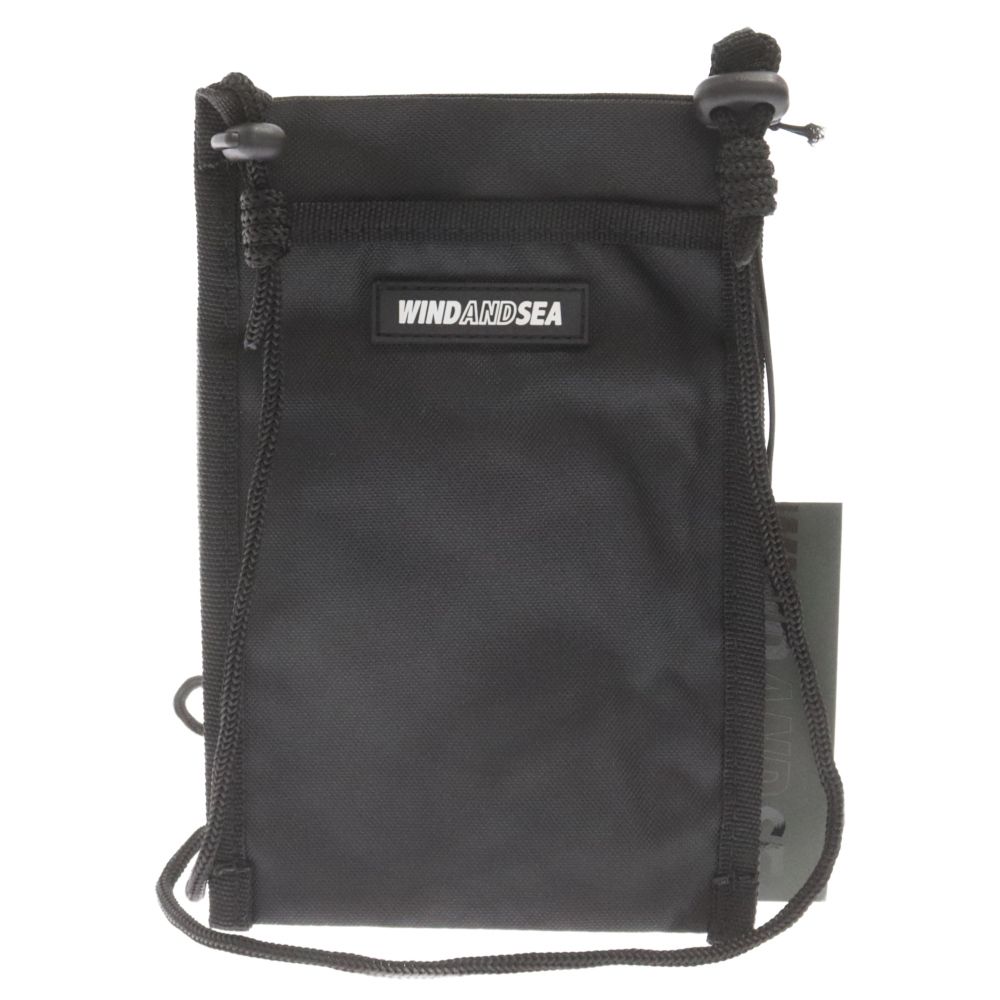 WIND AND SEA (ウィンダンシー) SEA Nylon Pouch ロゴプリント 