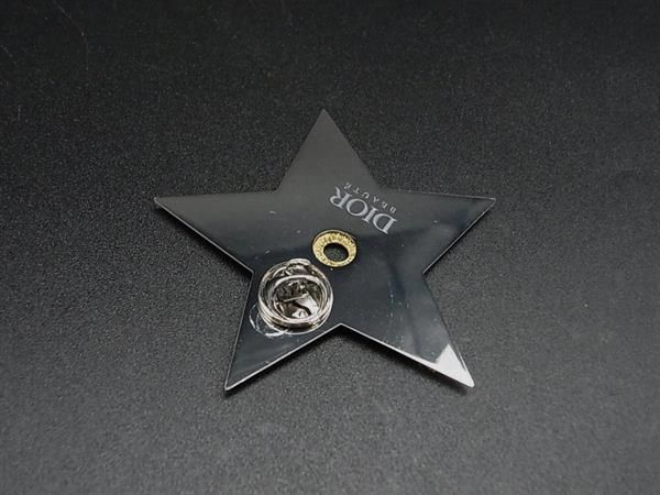 DIOR ディオール スター 星 刺繍 ピンブローチ ピンバッチ