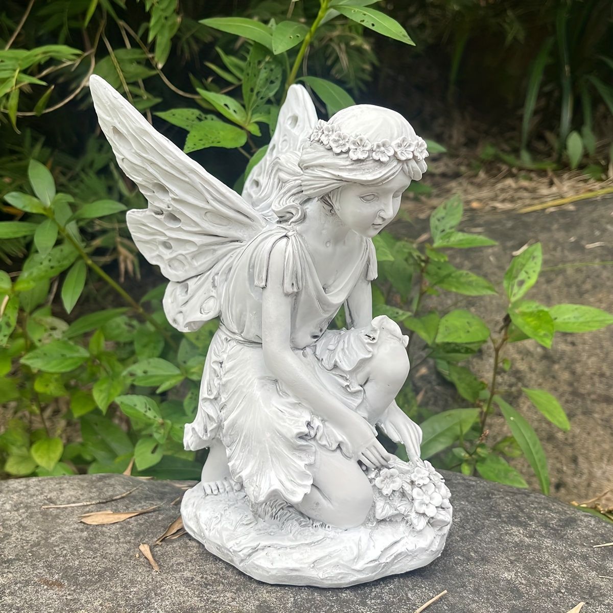 デイドリーム 妖精フェアリー ガーデン彫刻 彫像/ ガーデニング 庭園