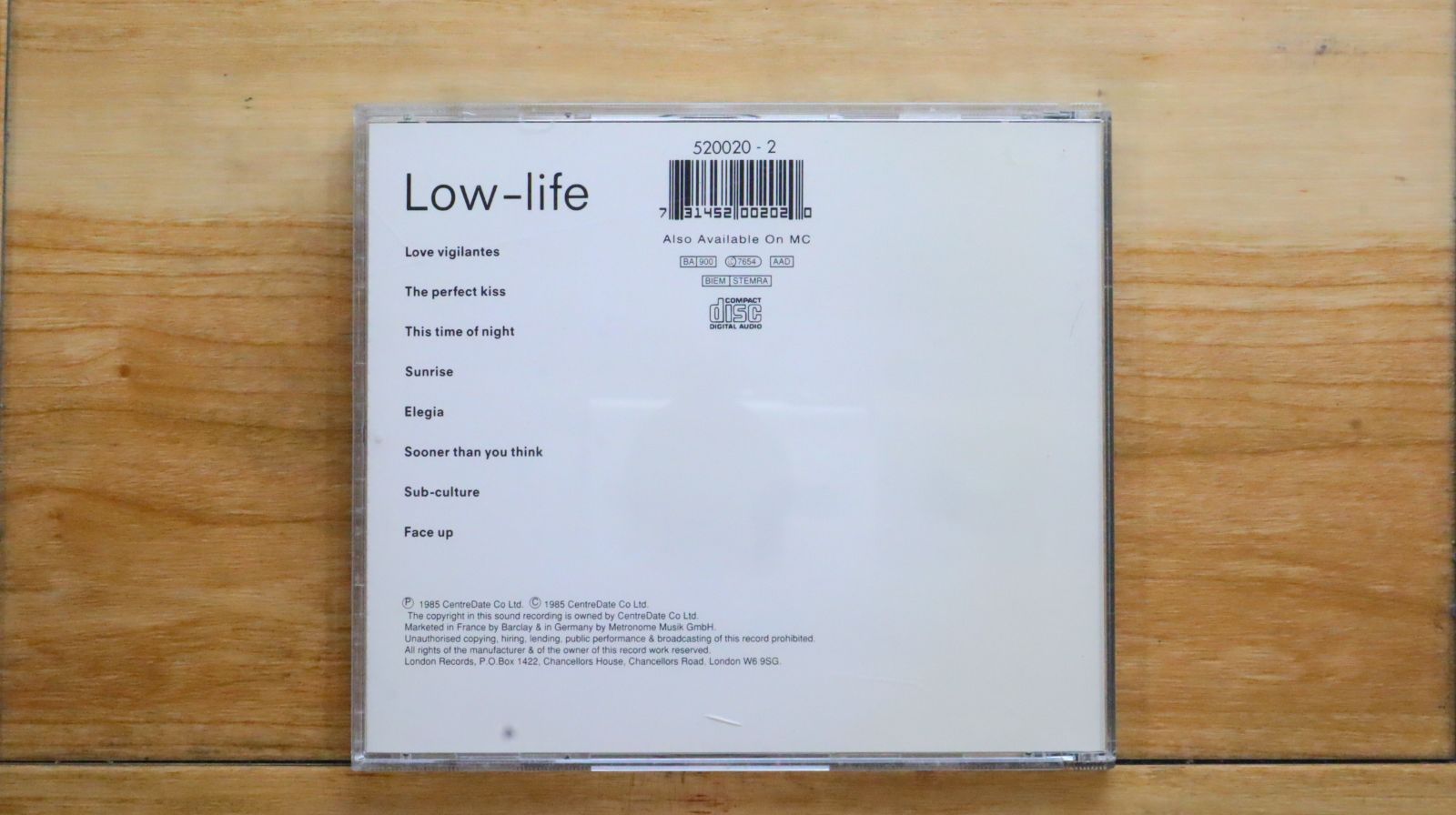 【中古】 New Order ニューオーダー / Low Life ニューオーダー『LOW-LIFE』アナログデラックス盤、限定特典付き