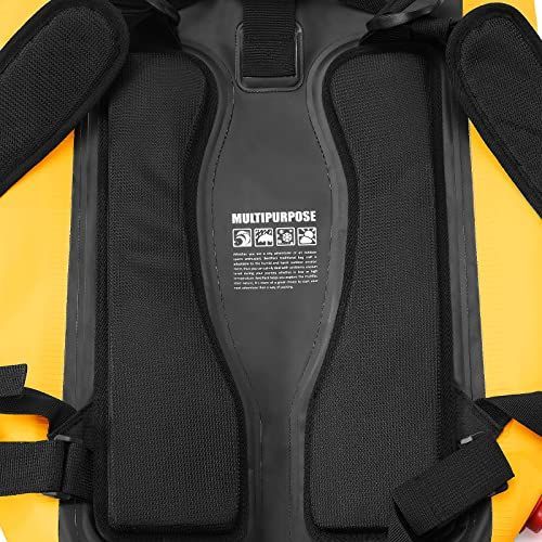 黄25L VILOCY ビロシー リュック 完全防水 25L 45L 大容量 ロールトップ バックパック リュックサック ドライバッグ アウトドア  登山 ダイビング 黄色25L - メルカリ