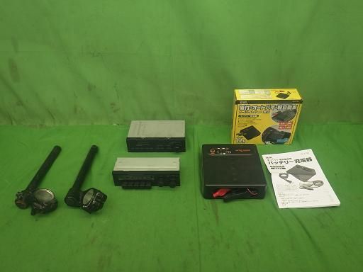 【中古】バイク用具 トヨタ純正ラジオ セット