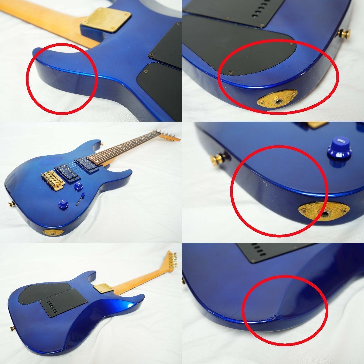 ☆Grover Jackson☆DINKY ブルーメタリック ディンキースタイル 2005年