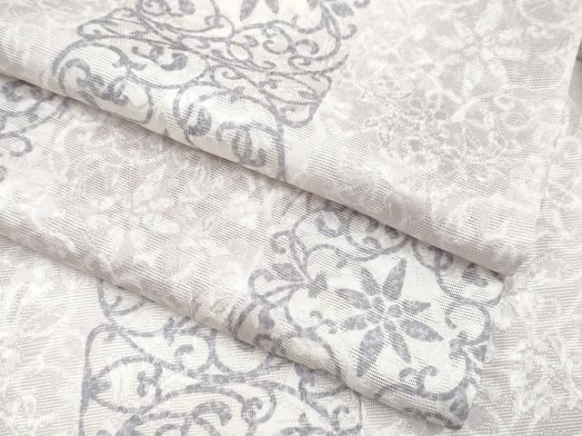 平和屋着物 上 夏物 小紋 花唐草紋紗 暈し染め CYAA3221s5