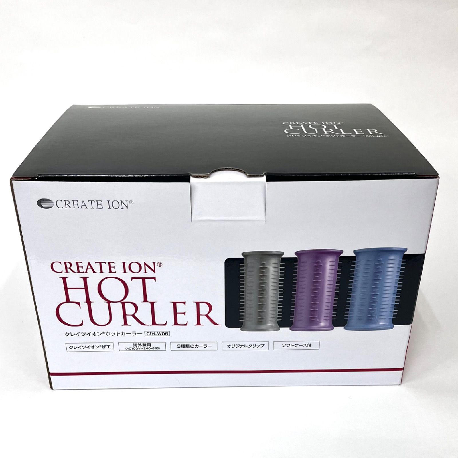 CREATE ION クレイツイオン ホットカーラー ブラック