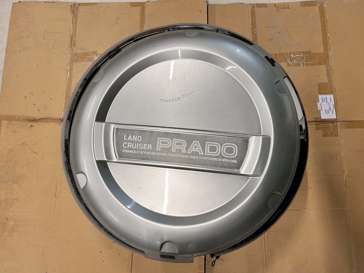 95プラド 純正背面タイヤカバー ハンドルセット 最新