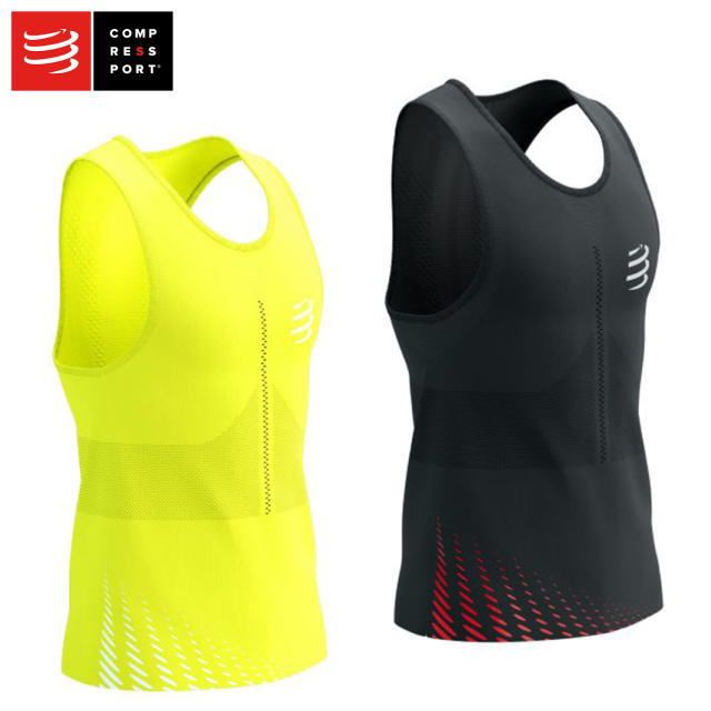 代引き手数料無料 Compressport コンプレスポーツ ノースリーブTシャツ ランニング ウェア