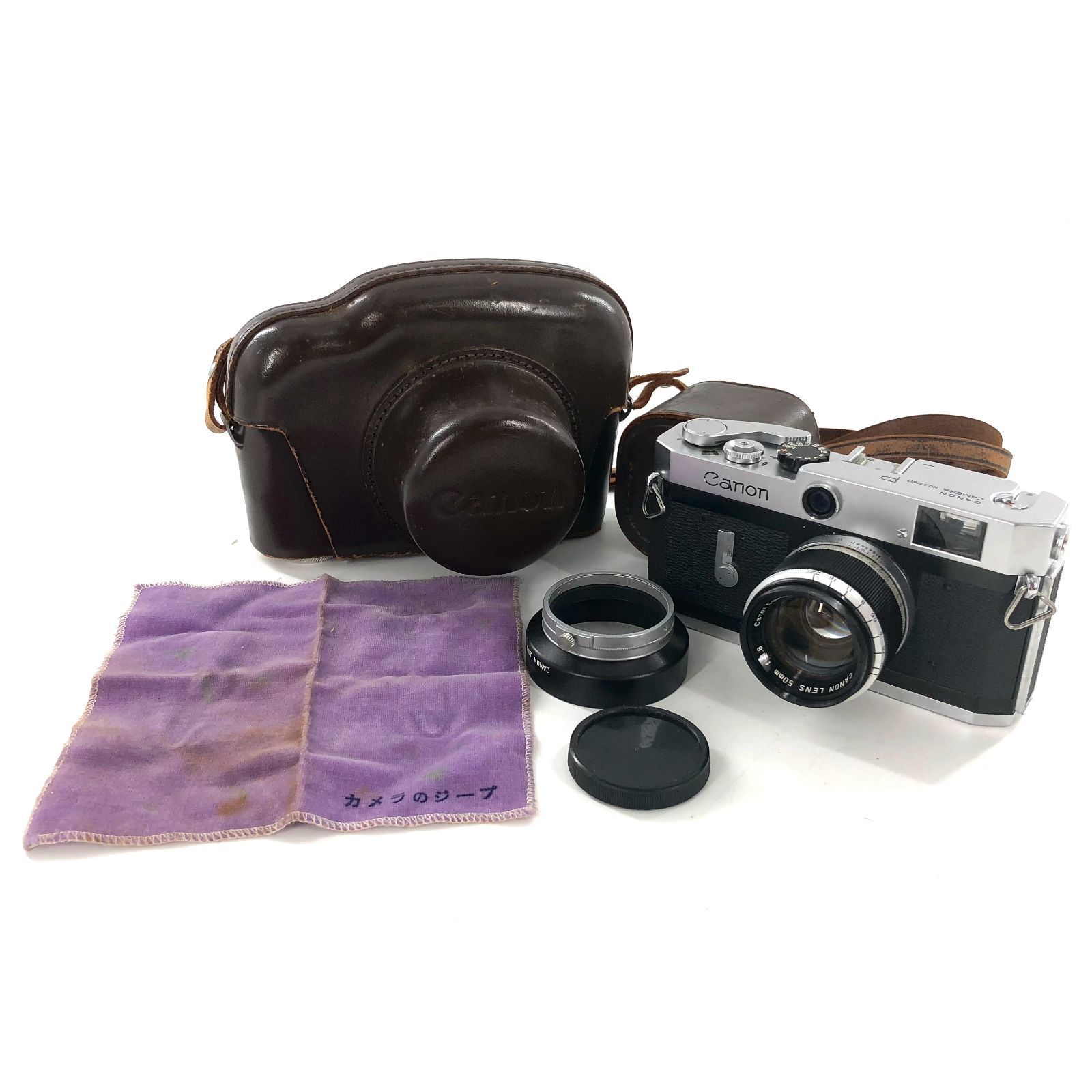 CANON キヤノンP レンズ CANON LENS 50mm f 1.8 フィルムカメラ PF-227