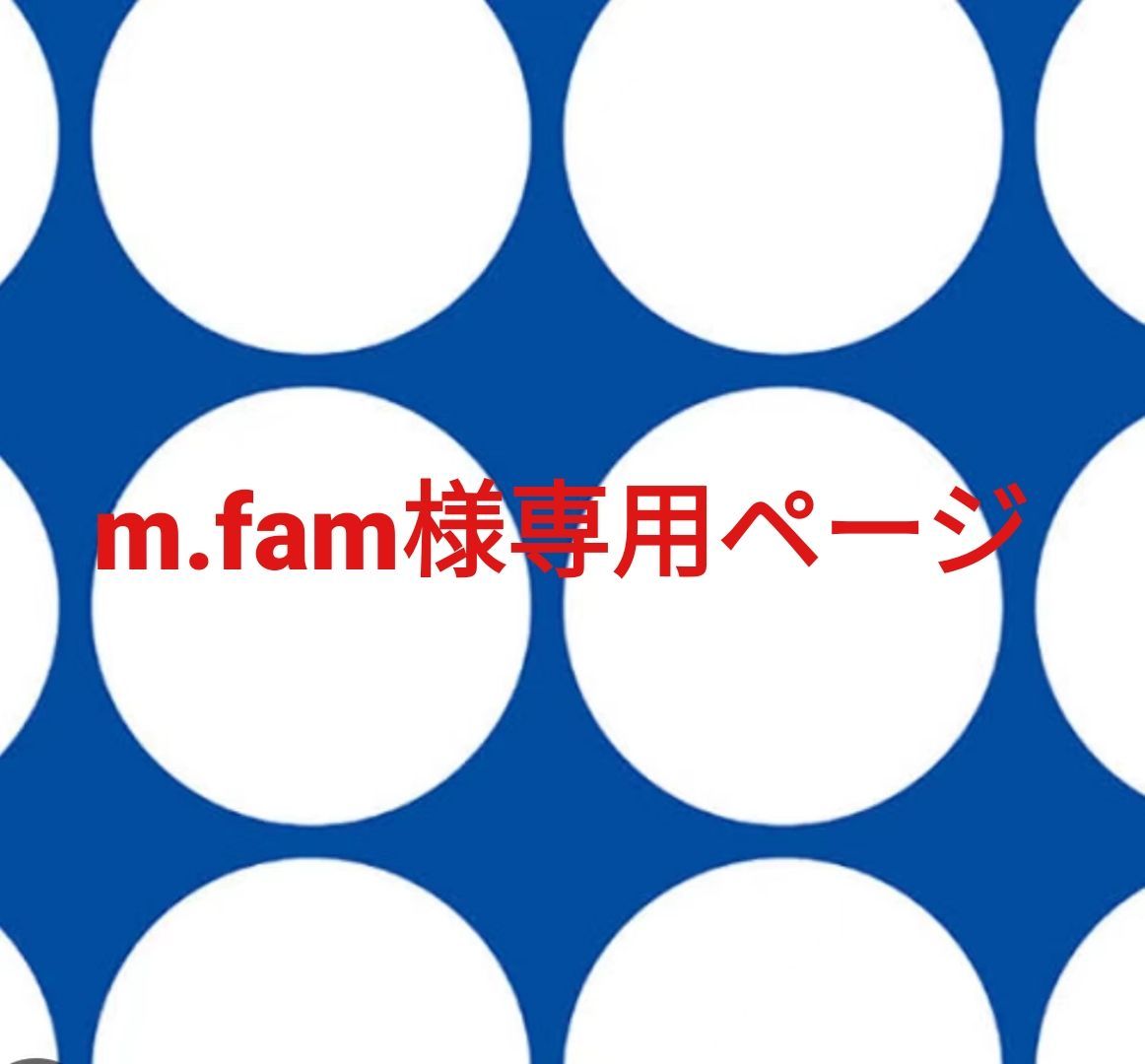 m.fam様専用ページです。