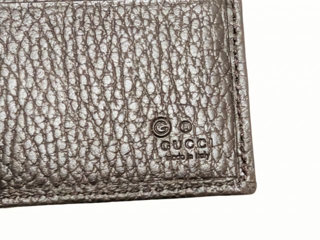 GUCCI GGキャンバス 二つ折り財布 GUCCI グッチ 財布 二つ折り ダイアナ ジャンボGG コンパクト