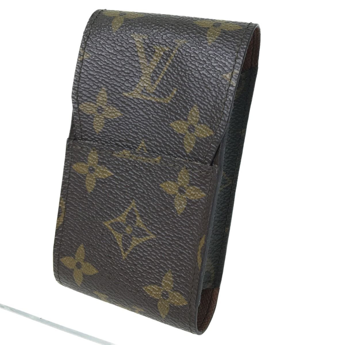 ▽▽LOUIS VUITTON ルイヴィトン タバコケース モノグラム エテュイ ...