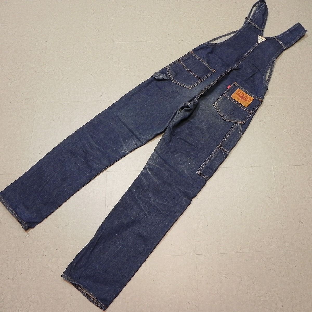 35☆ 70s BIG-JOHN オーバーオール w30 ビッグジョン サロペット