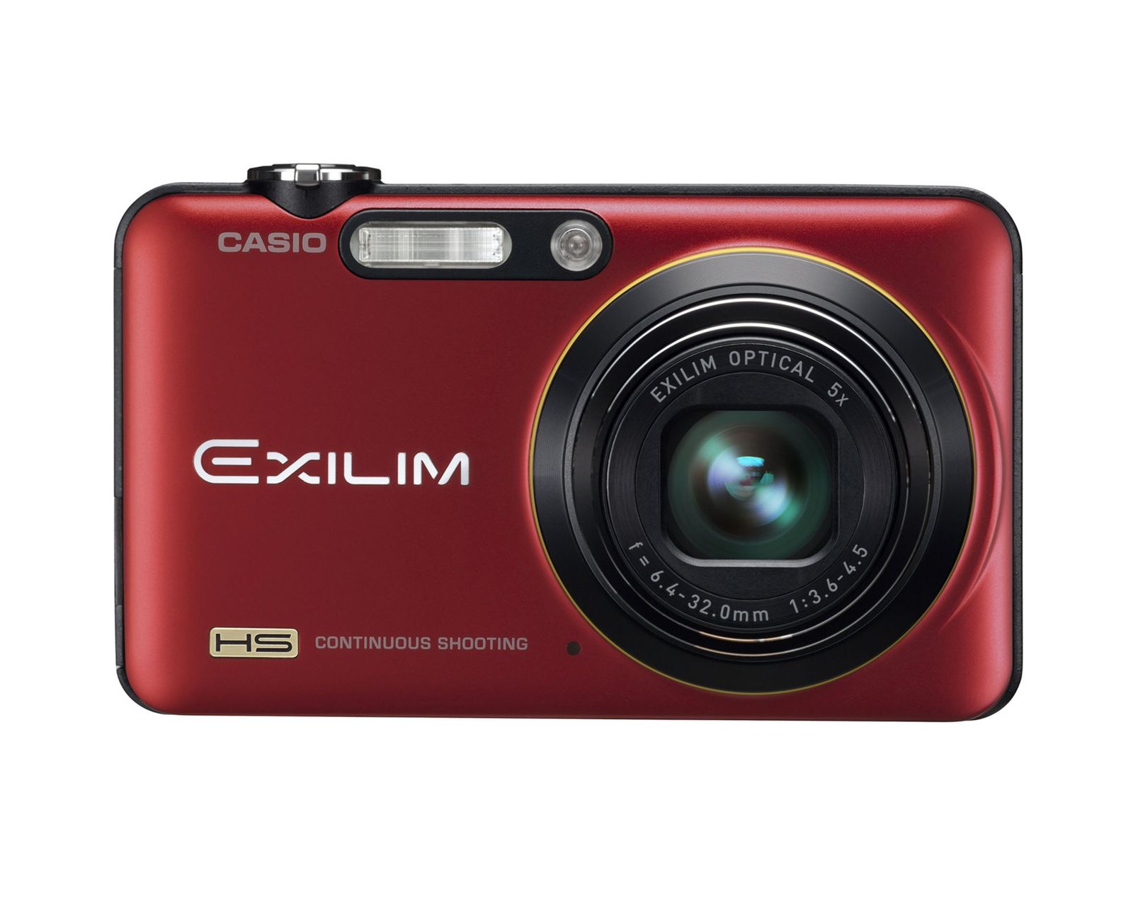 CASIO ゴルフ用デジタルカメラ HIGH SPEED EXILIM レッド EX-FC160SRD