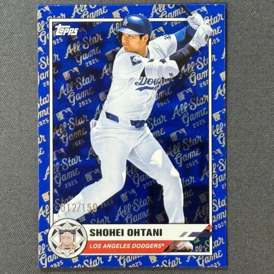 大谷翔平 MLB Topps 公式ロゴ入り 初選出 オールスターゲーム 18枚 大谷翔平 MLB Topps 公式ロゴ入り 初選出 オールスターゲーム 18